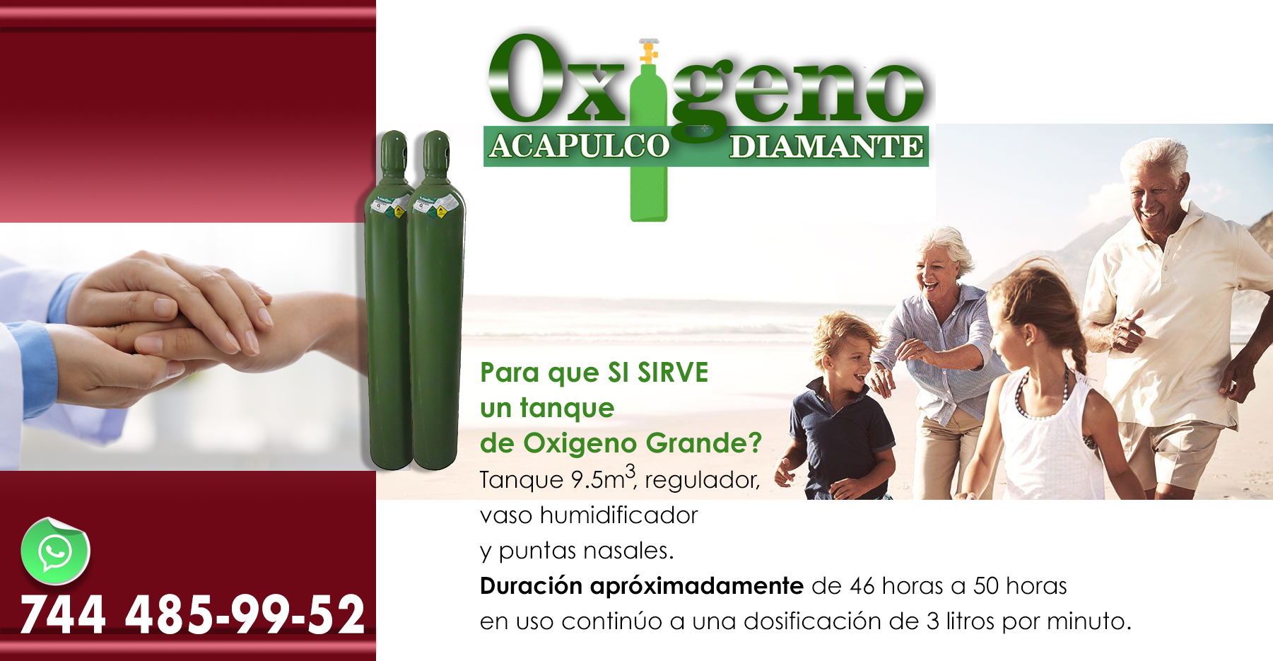 Renta de Oxigeno en Acapulco